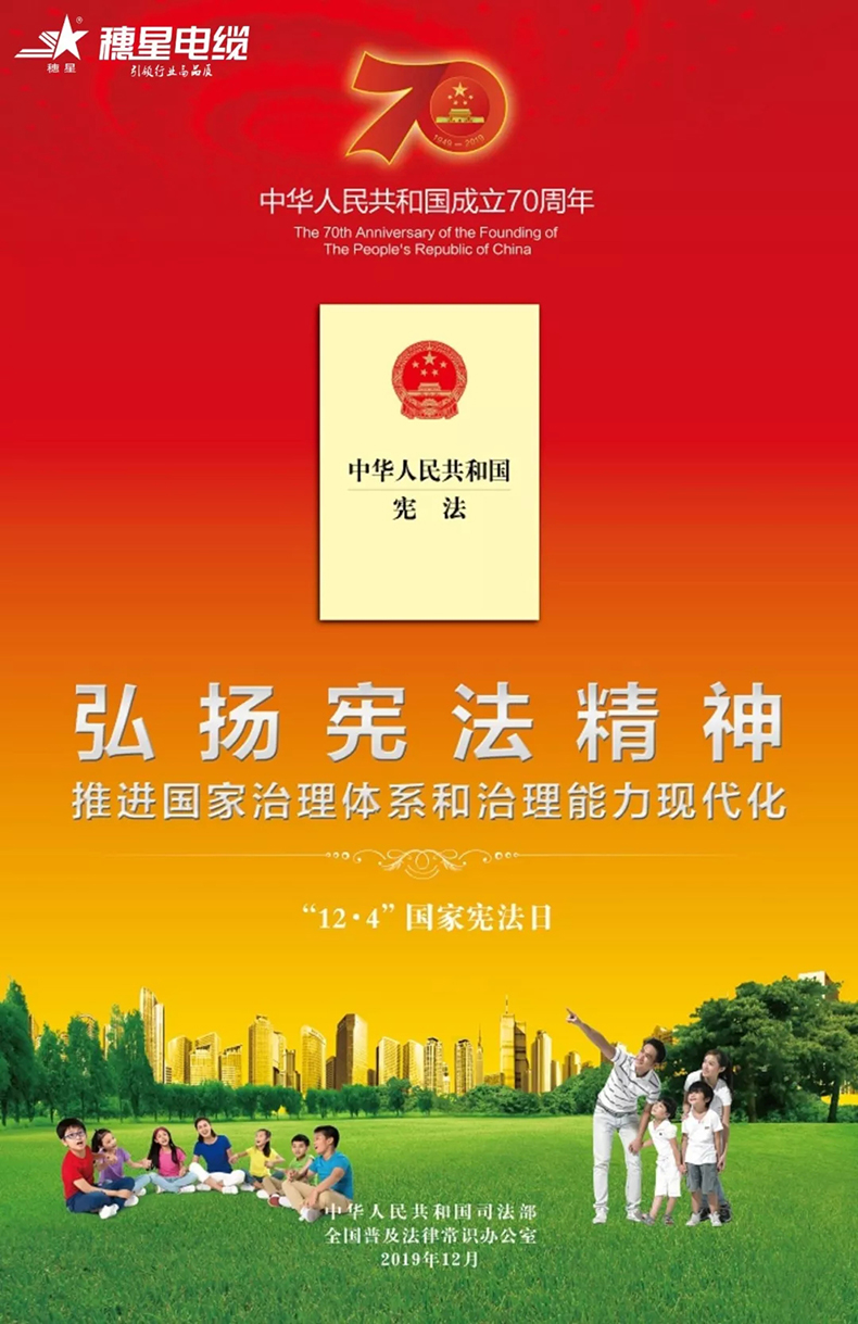穗星電纜 ‖ 第六個國家憲法日來了！